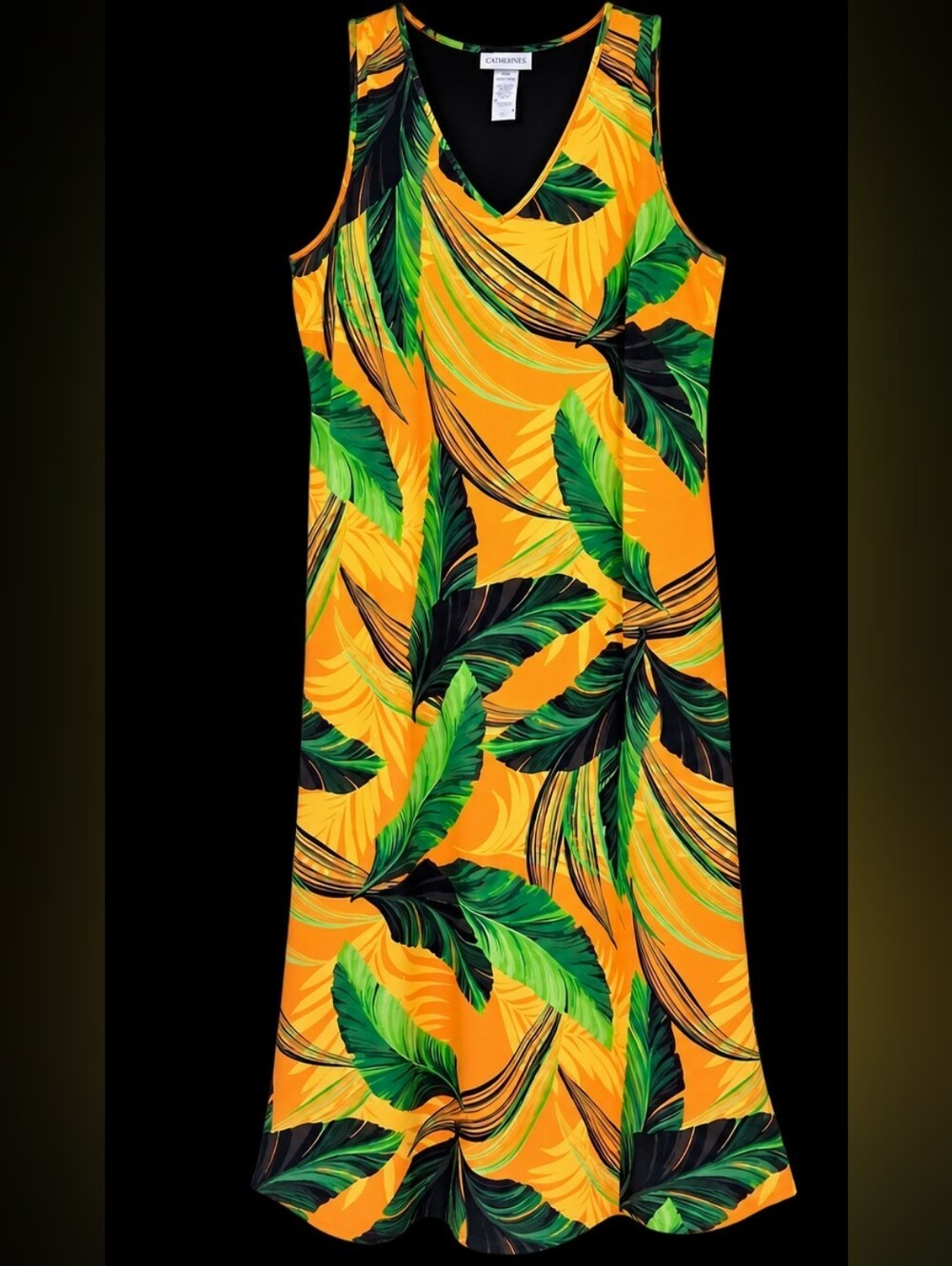 Catherines Sleeveless Maxi Dress NWT 2X 22/24